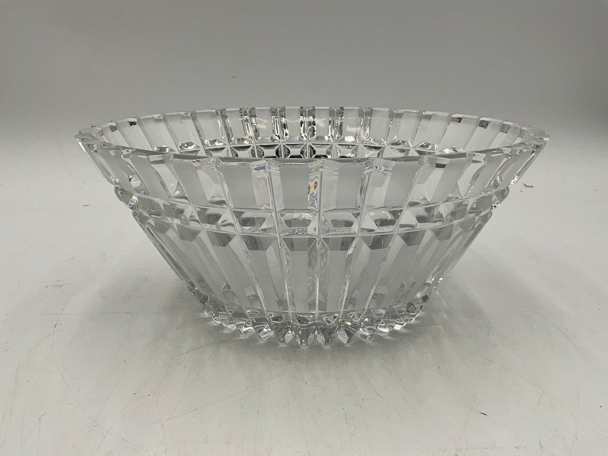Cut Crystal Oblong Bowl