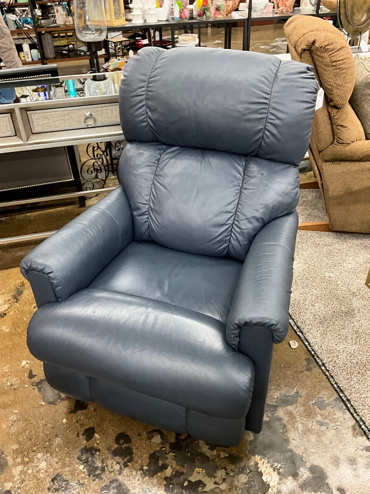 Blue Recliner