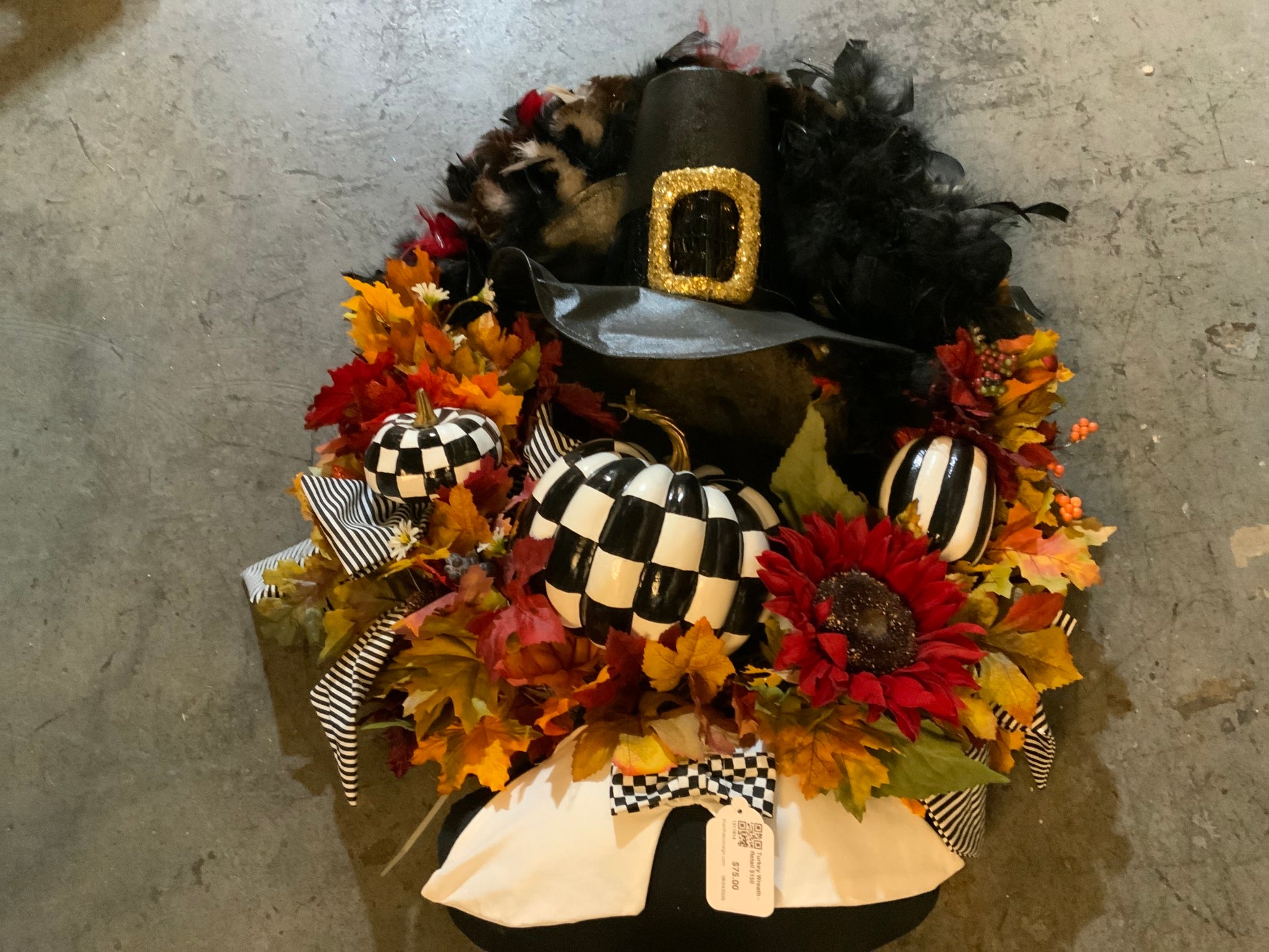 Turkey Wreath - Retail $150