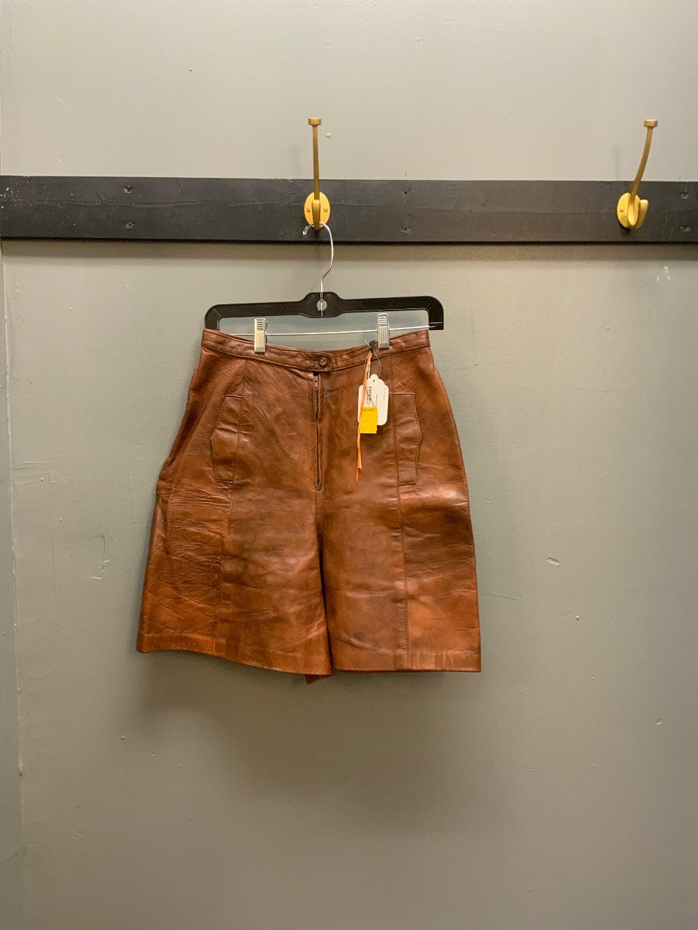 Vintage Leather Shorts - Mexico