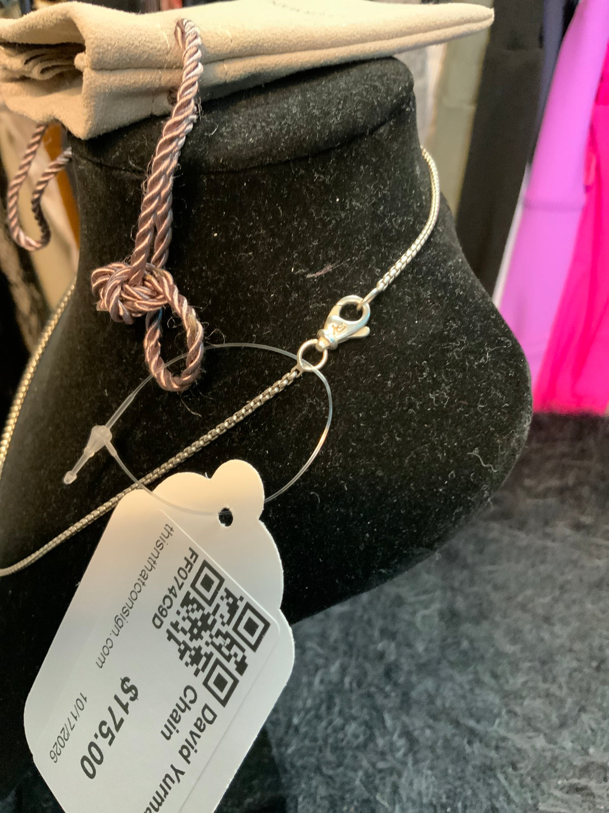 David Yurman Box Chain