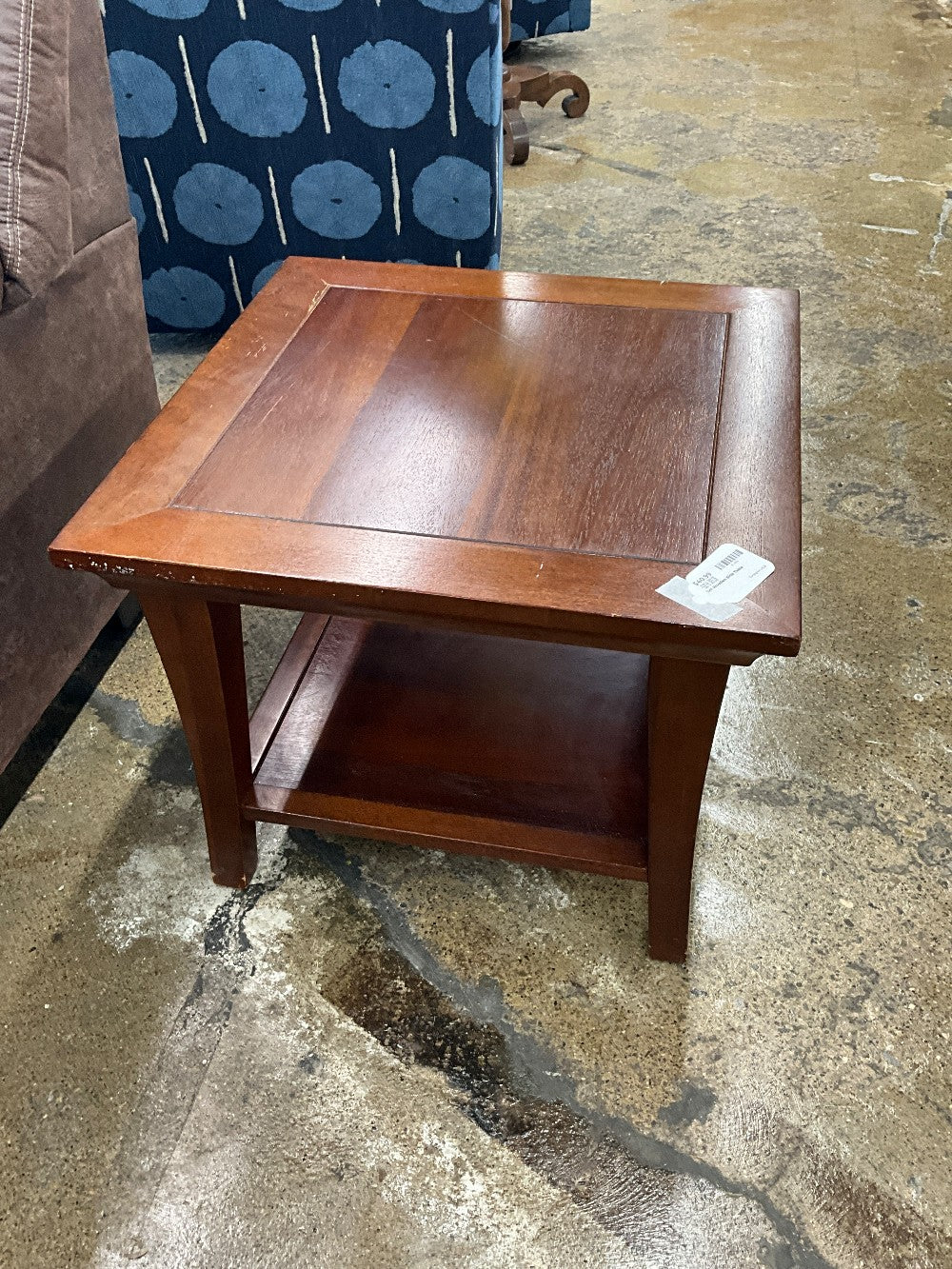 Sm Wooden Side Table