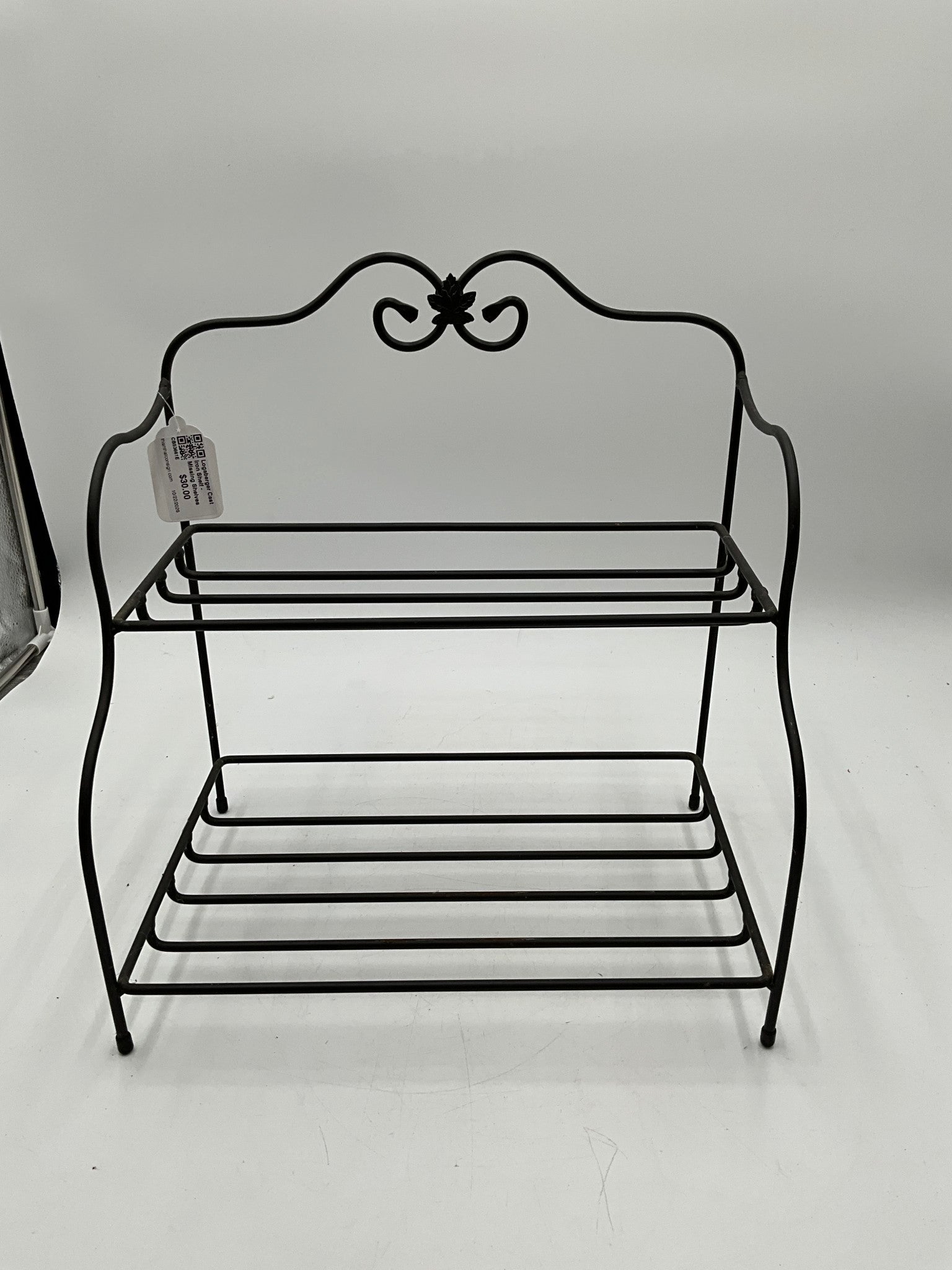 Logaberger Cast Iron Shelf - Missing Shelves