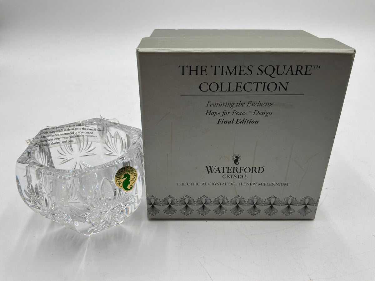 Waterford Hope For Peace Votive Holder