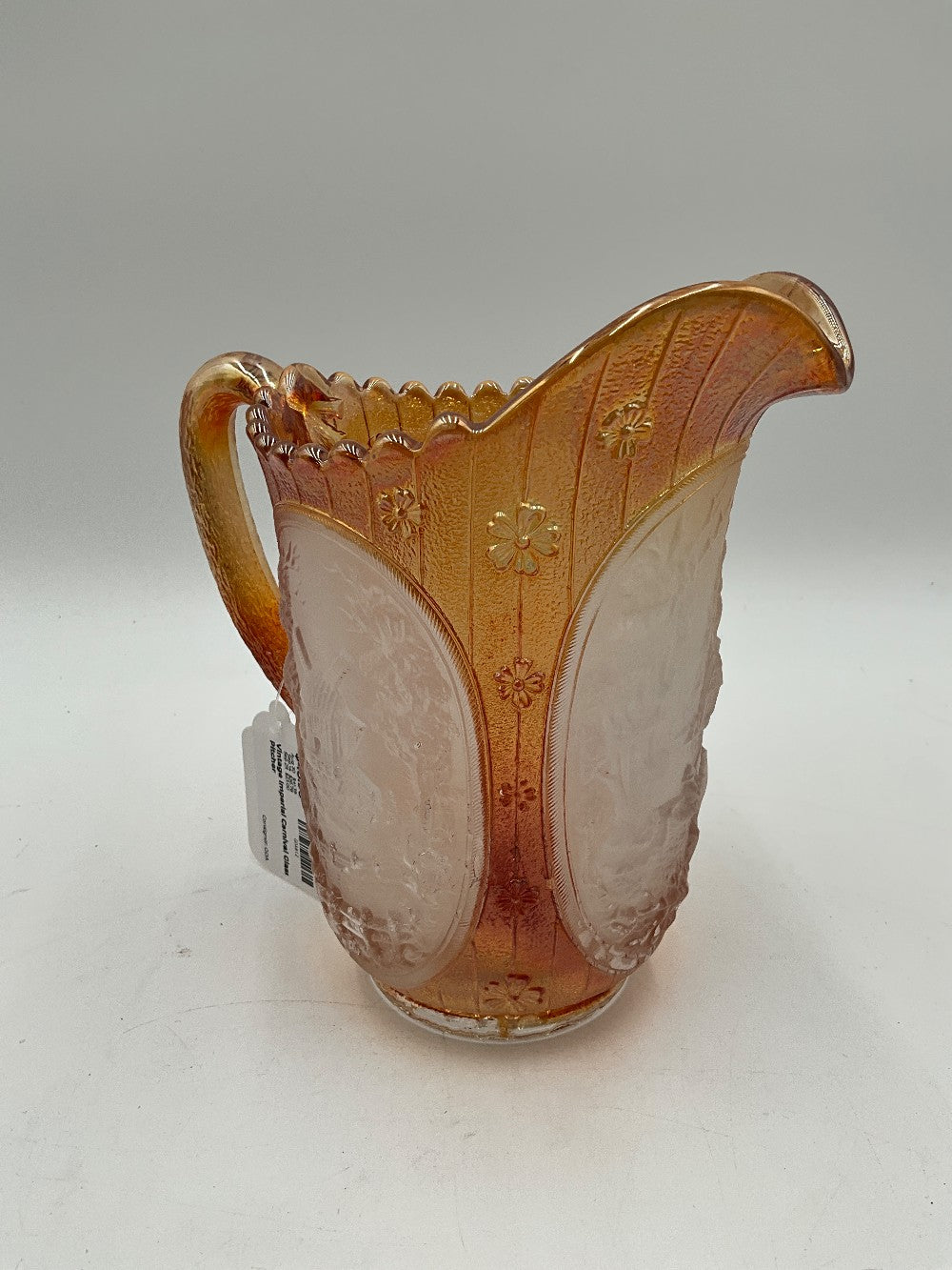 Vintage Imperial Carnival Glass Pitcher