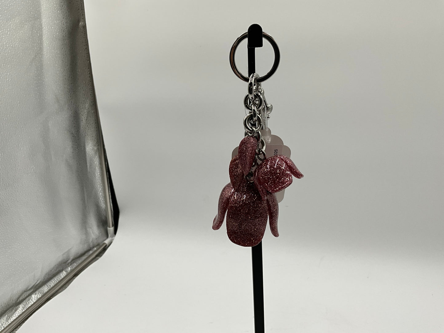 Rare Coach Tea Rose Key Chain