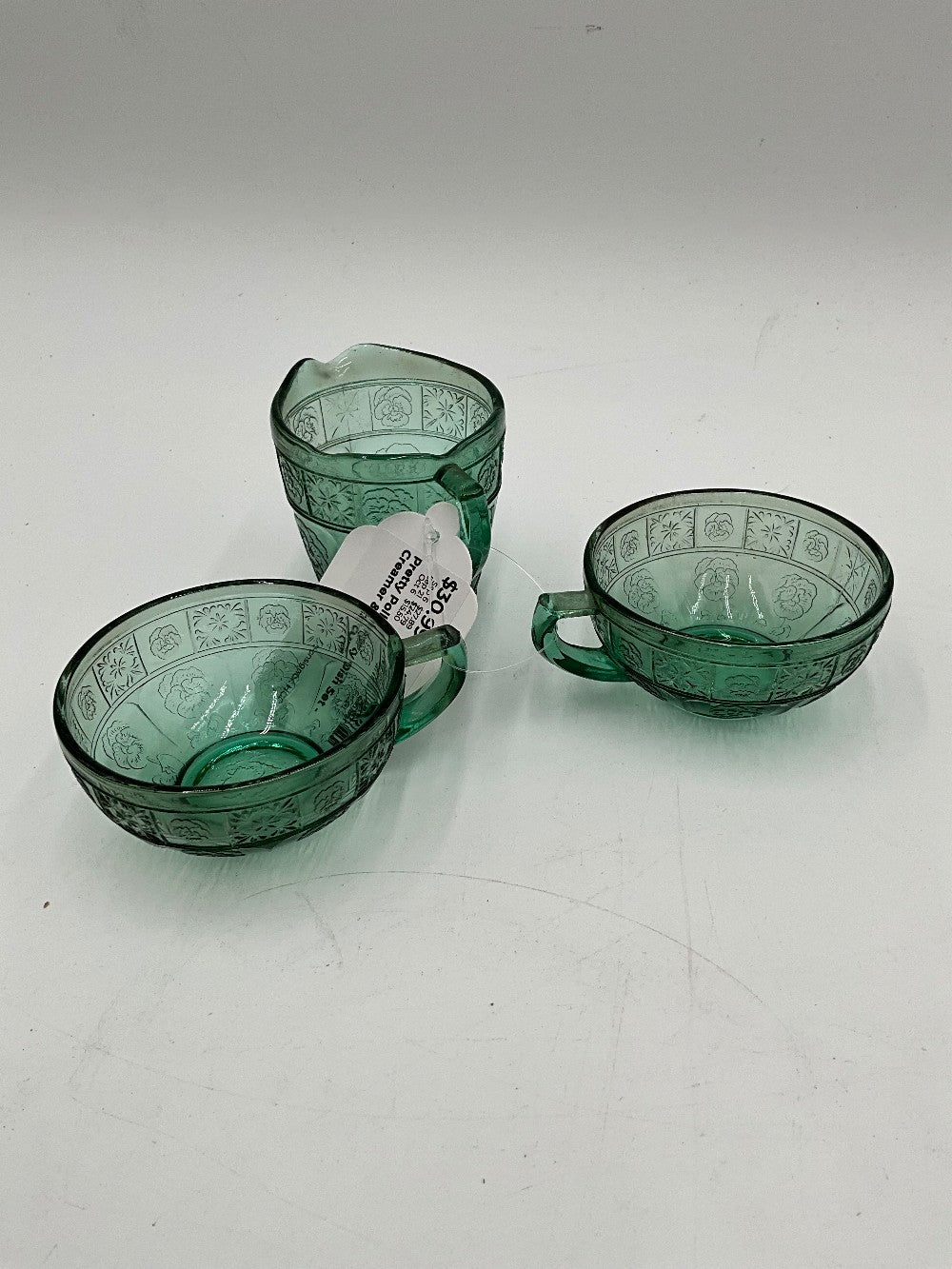 Pretty Polly Party Dish Set - Creamer & 2 Cups