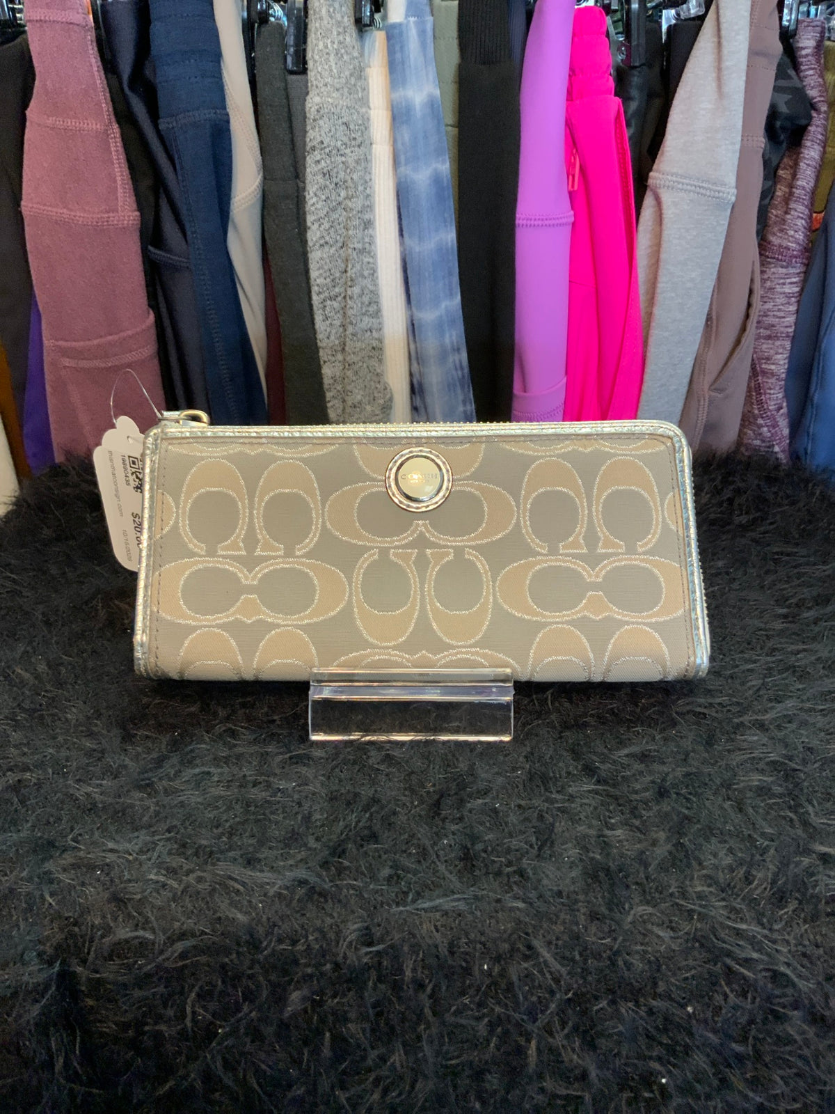 Coach Grey Wallet *AS IS*