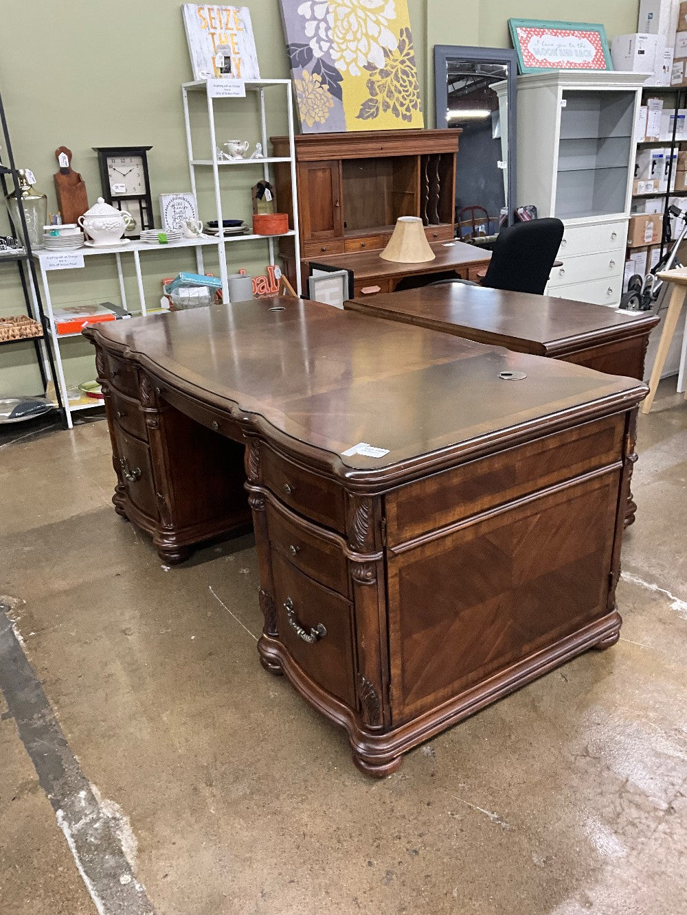 Havertys Executive Desk
