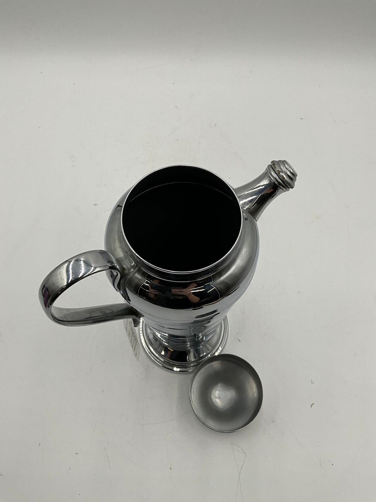 Vtg Farberware Art Deco Chrome Cocktail Shaker/ Pitcher