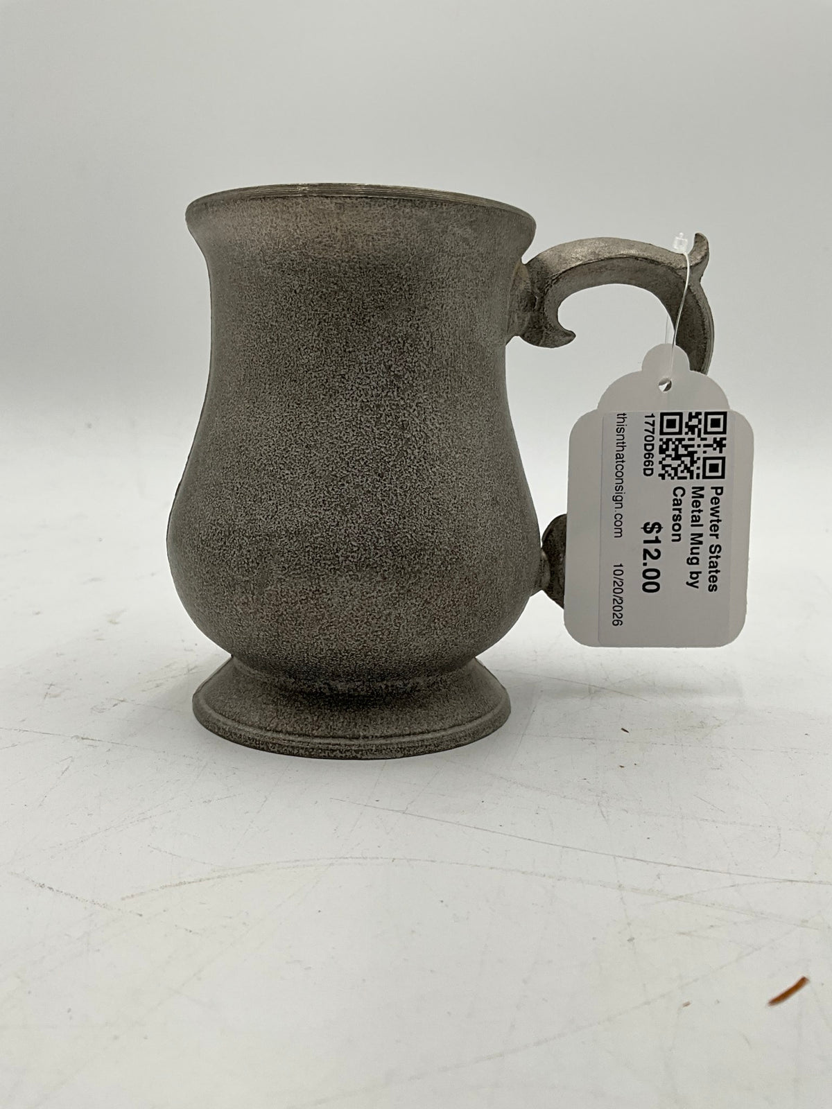 Pewter States Metal Mug by Carson