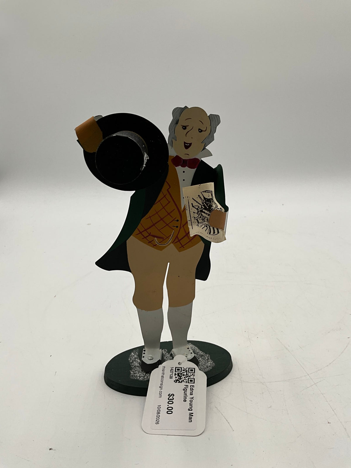 Edna Young Man Figurine