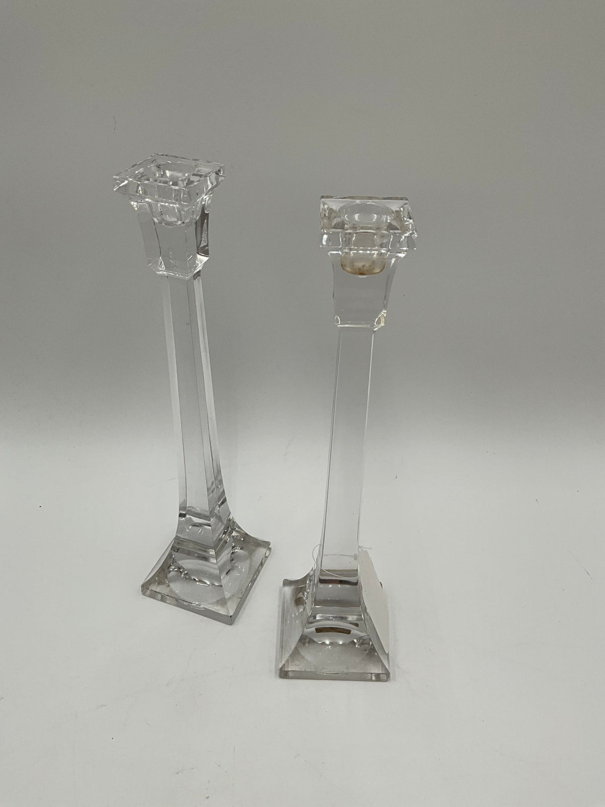 Glass Candle Holder 2Pc Set Villeroy & Beck 