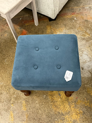 Blue Ottoman