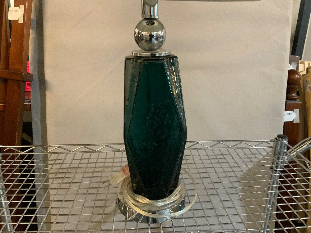 Glass Lamp w/ Shade