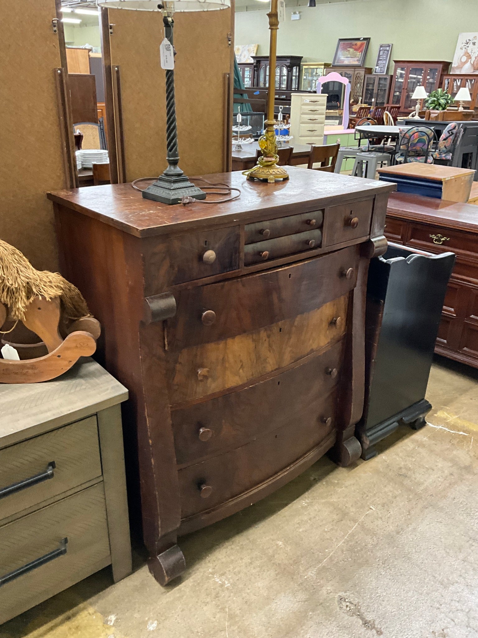 Antique Wood Dresser