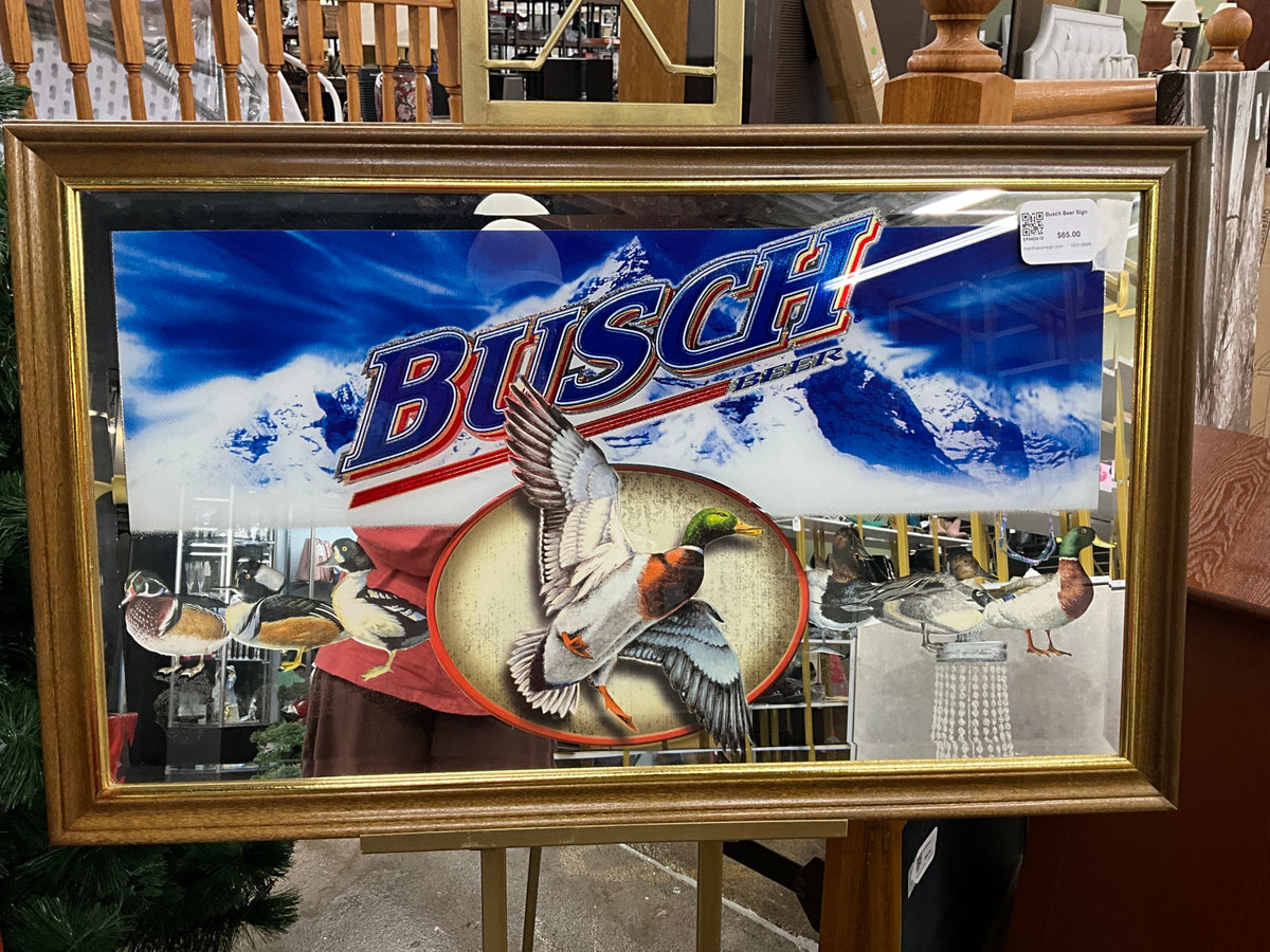 Busch Beer Sign