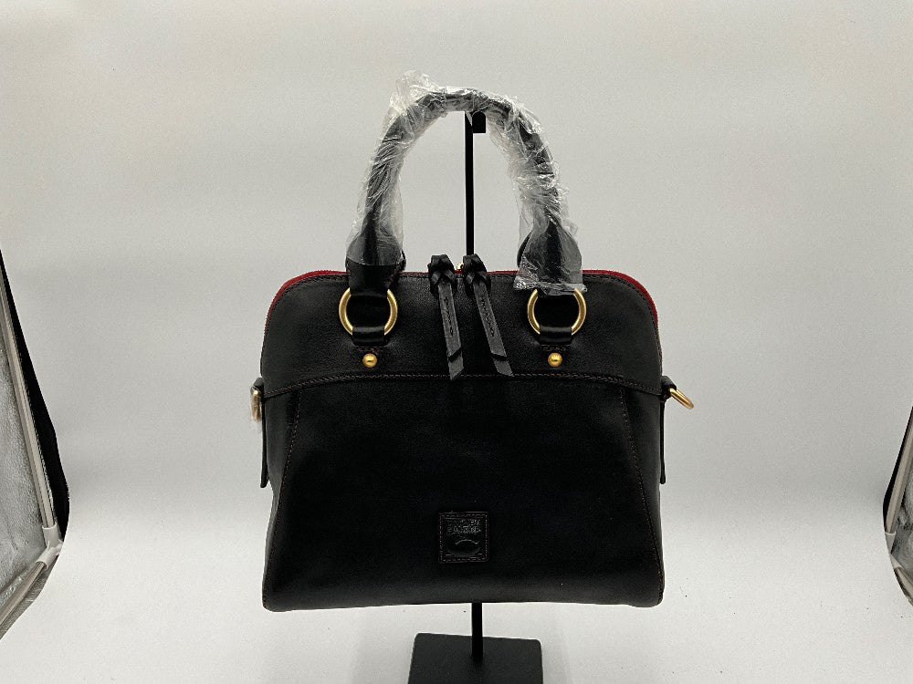 NWT! Dooney & Bourke Black Florentine Cameron Satchel