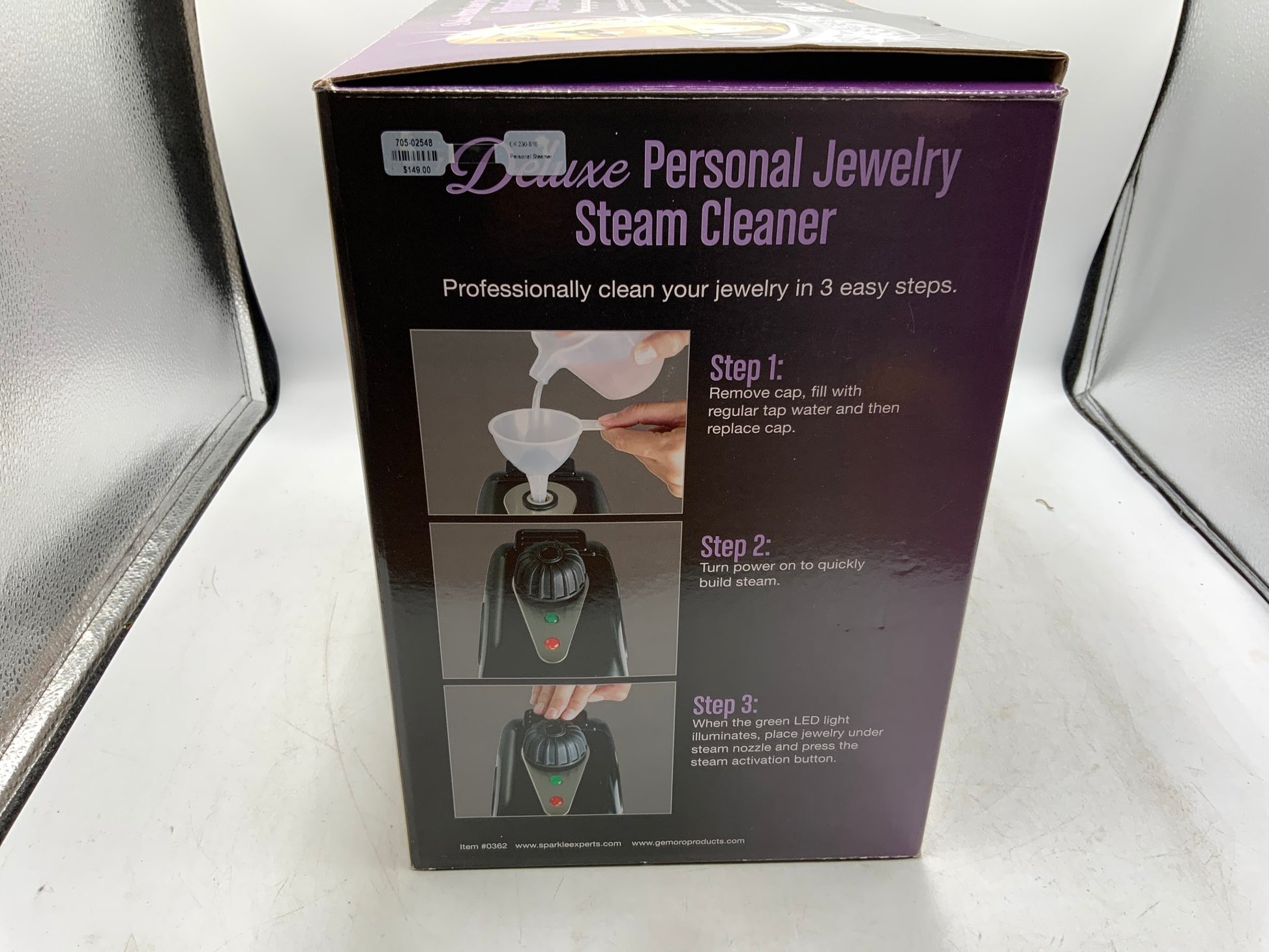 Gemoro Brilliant Spa Ultrasonic Jewelry Cleaner