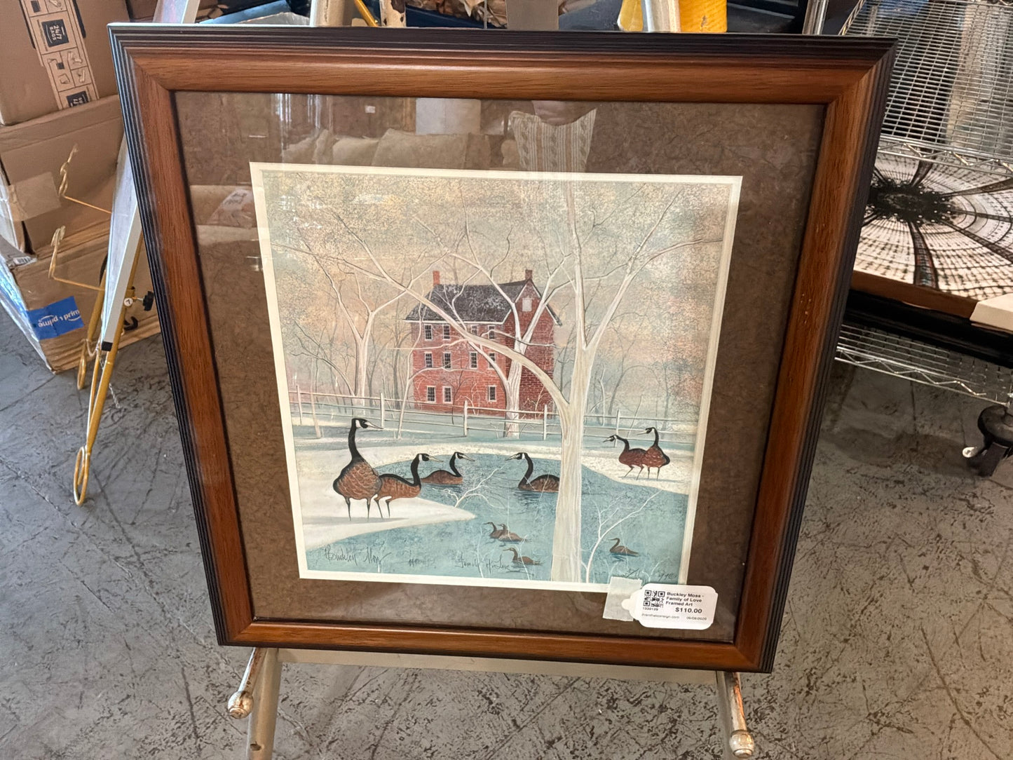 Buckley Moss - Family of Love Framed Art
