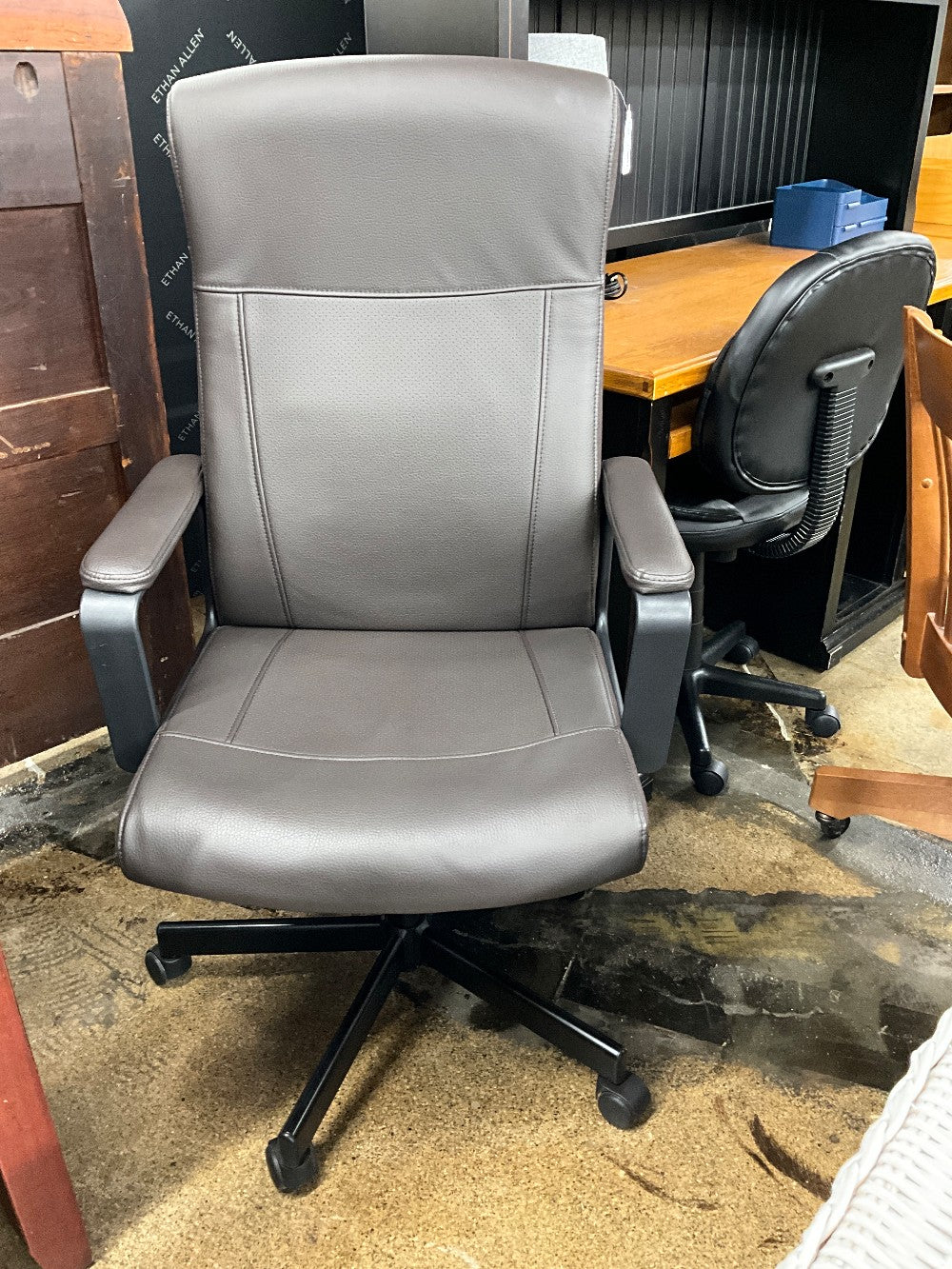 Ikea Leather Office Chair