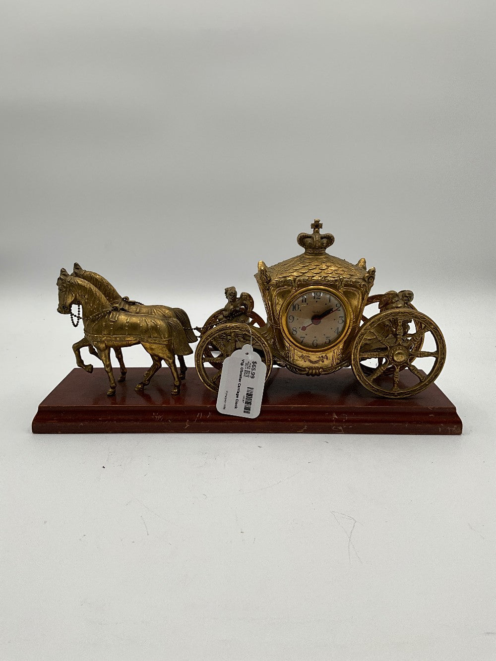 Vtg. Gibralter Carriage Clock