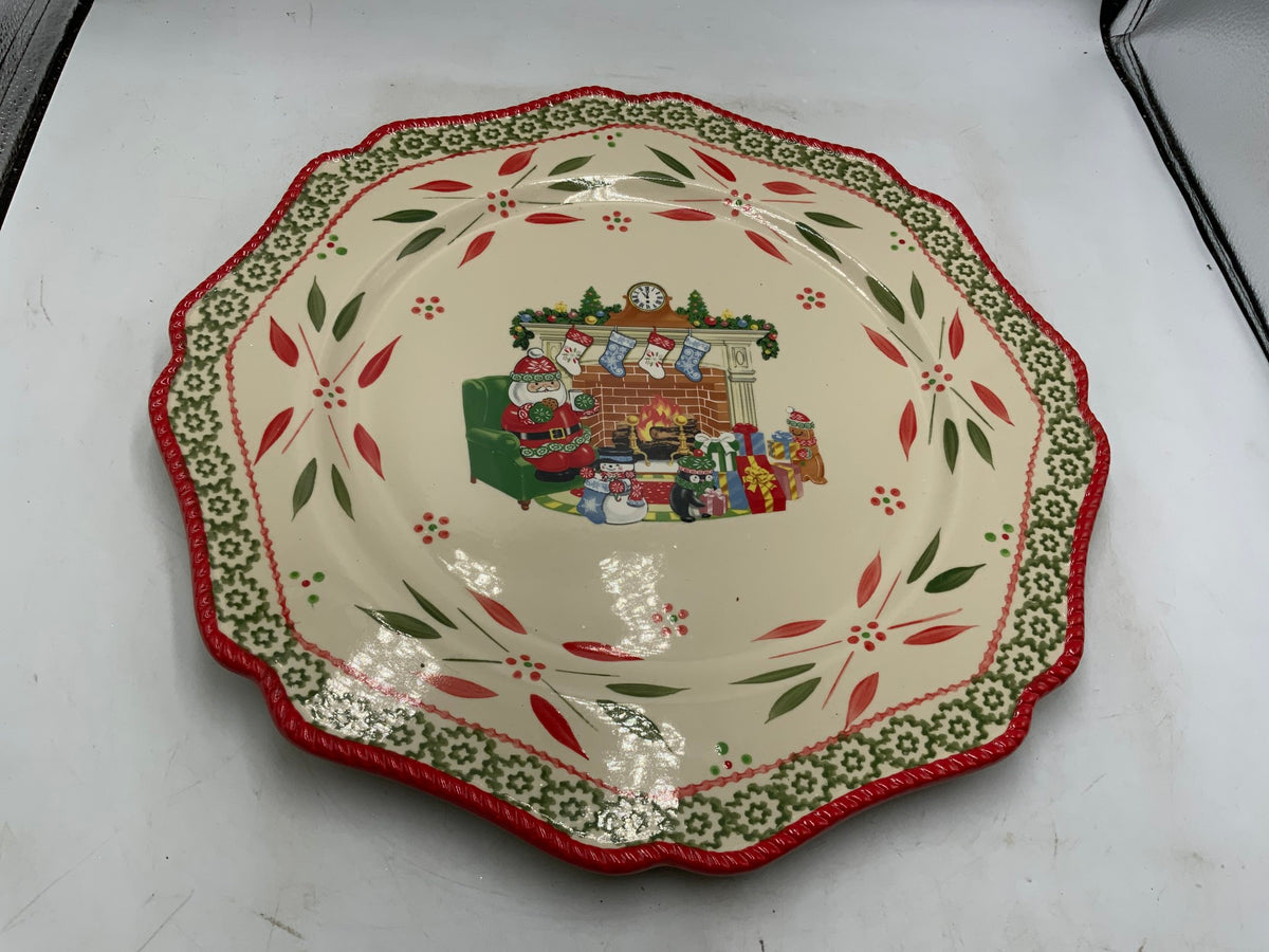 Temptations Lg Santa Platter