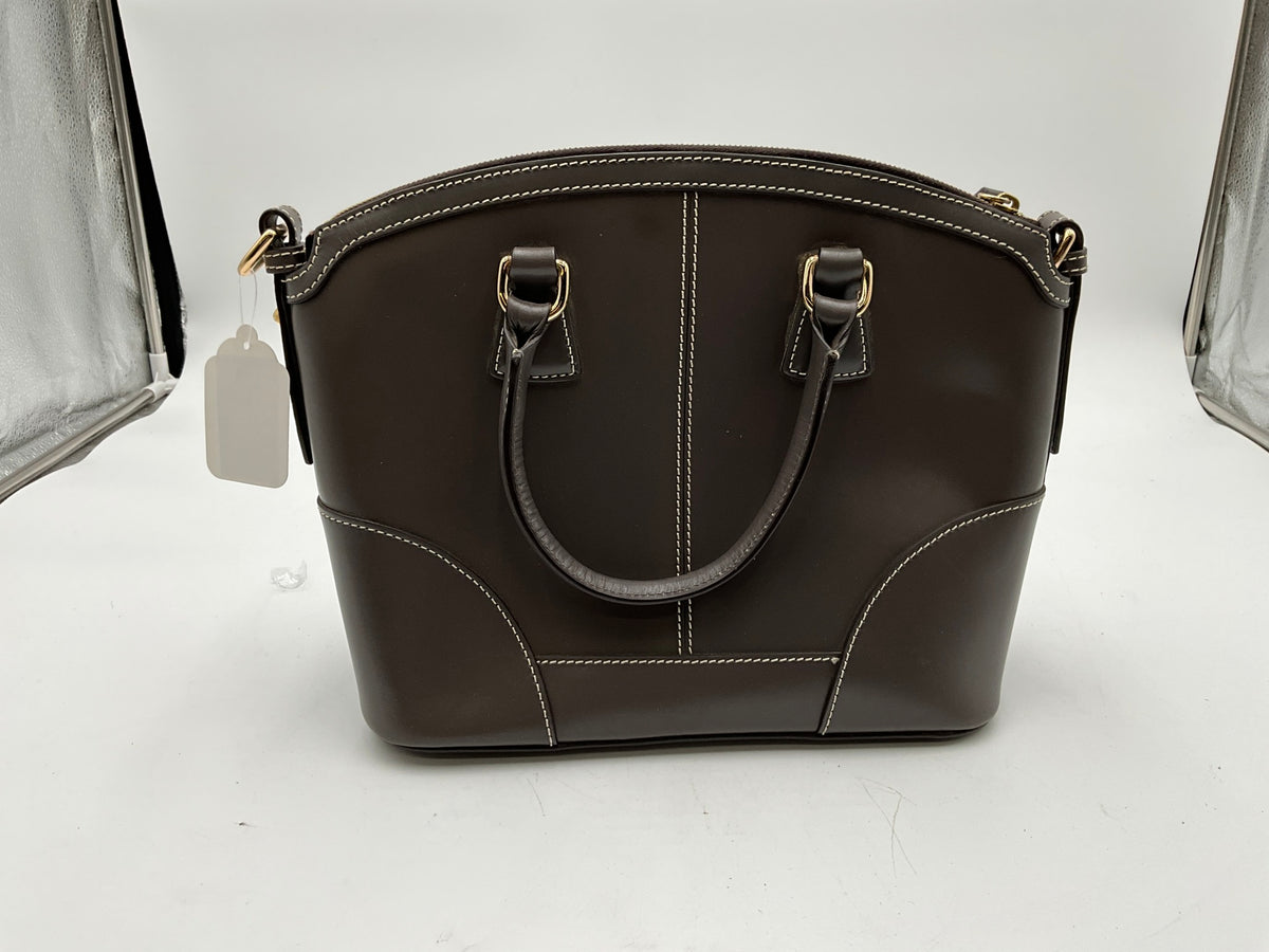 Dooney & Bourke Pebble Grey Satchel Crossbody