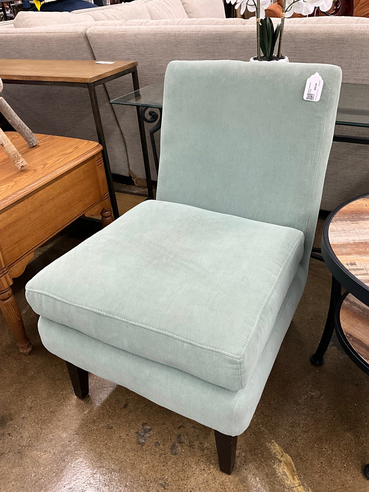 Green Accent Chair