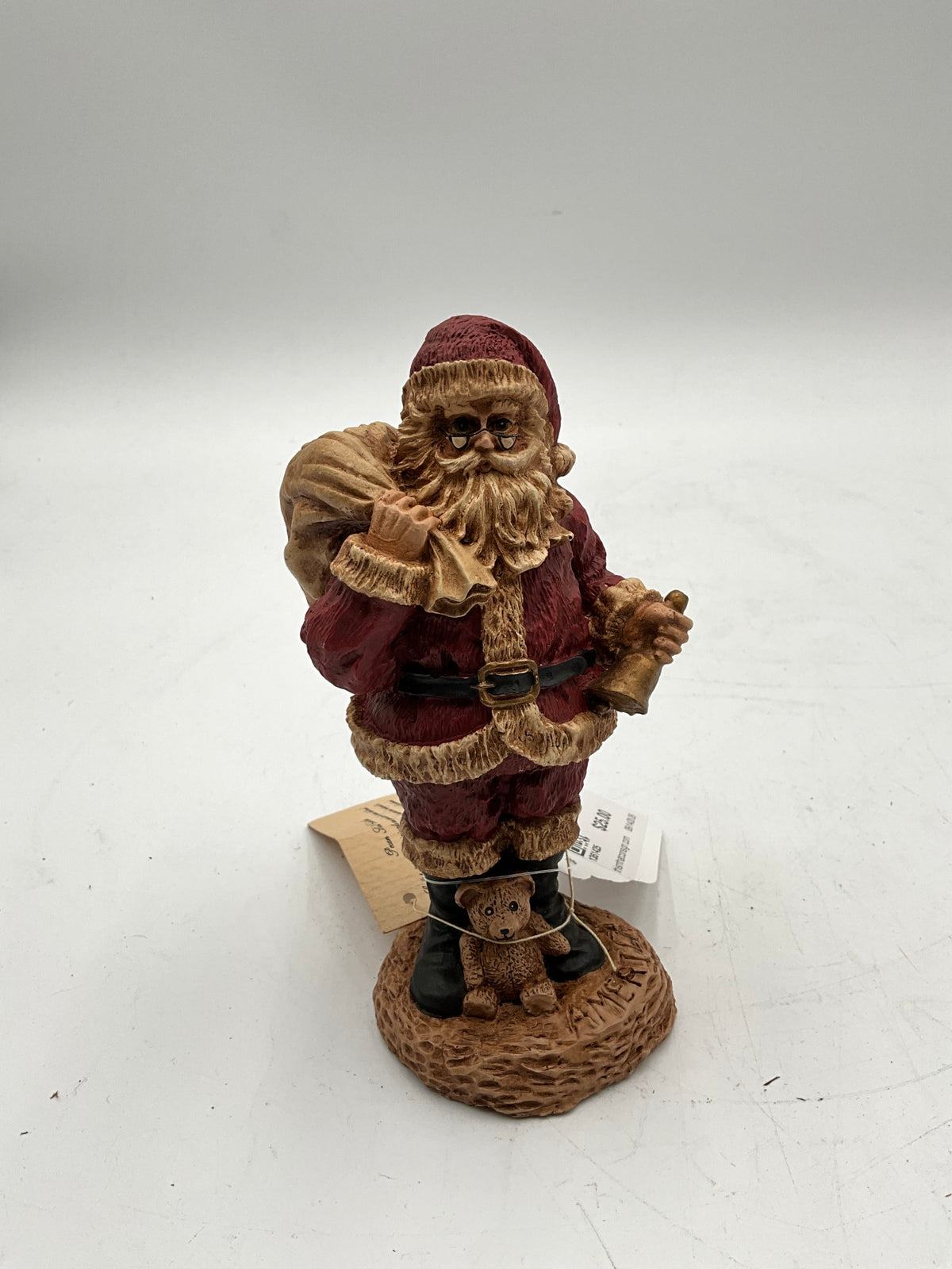 Pecan Shell Santa Figurine