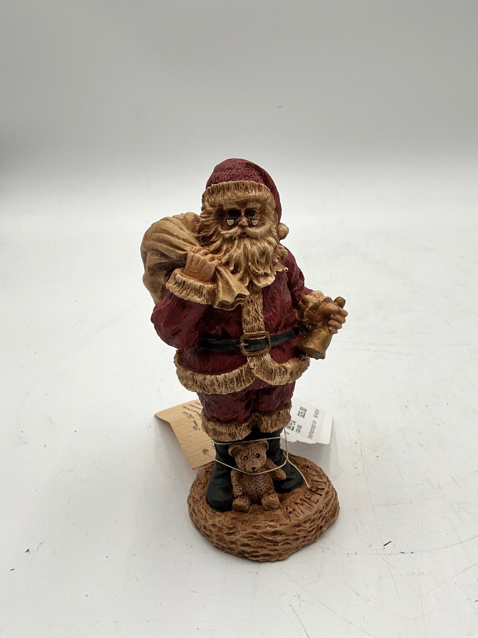 Pecan Shell Santa Figurine