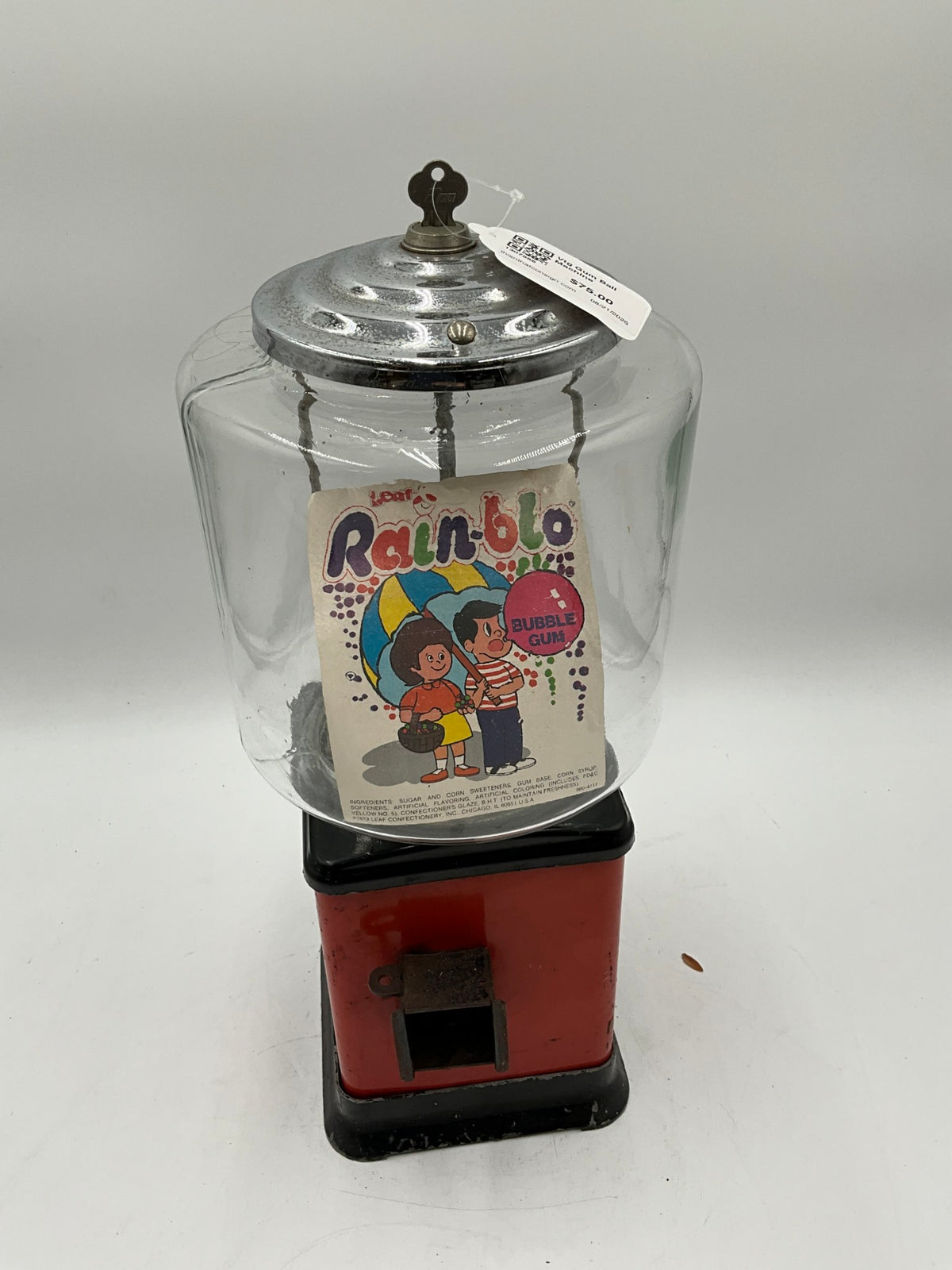 Vtg Gum Ball Machine