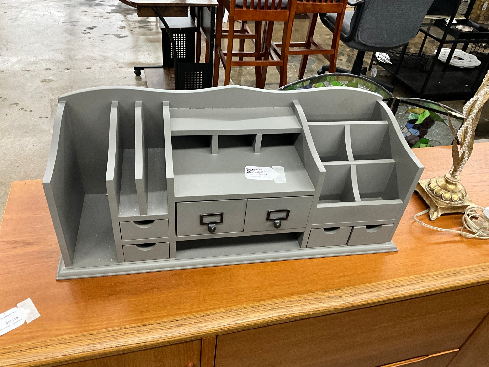 Grey Ballard Design Desk Organizer