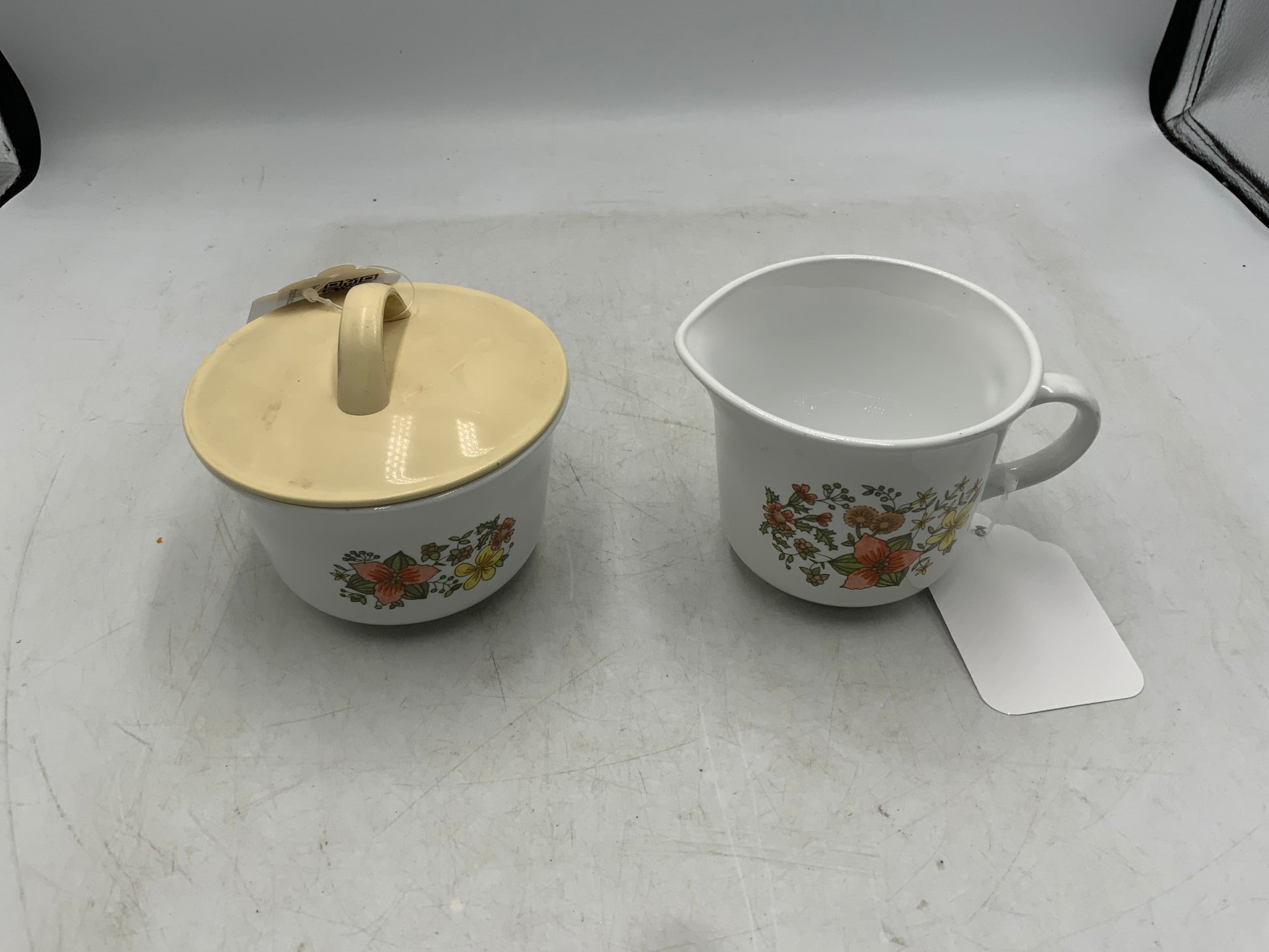Corelle Indian Summer Cream & Sugar