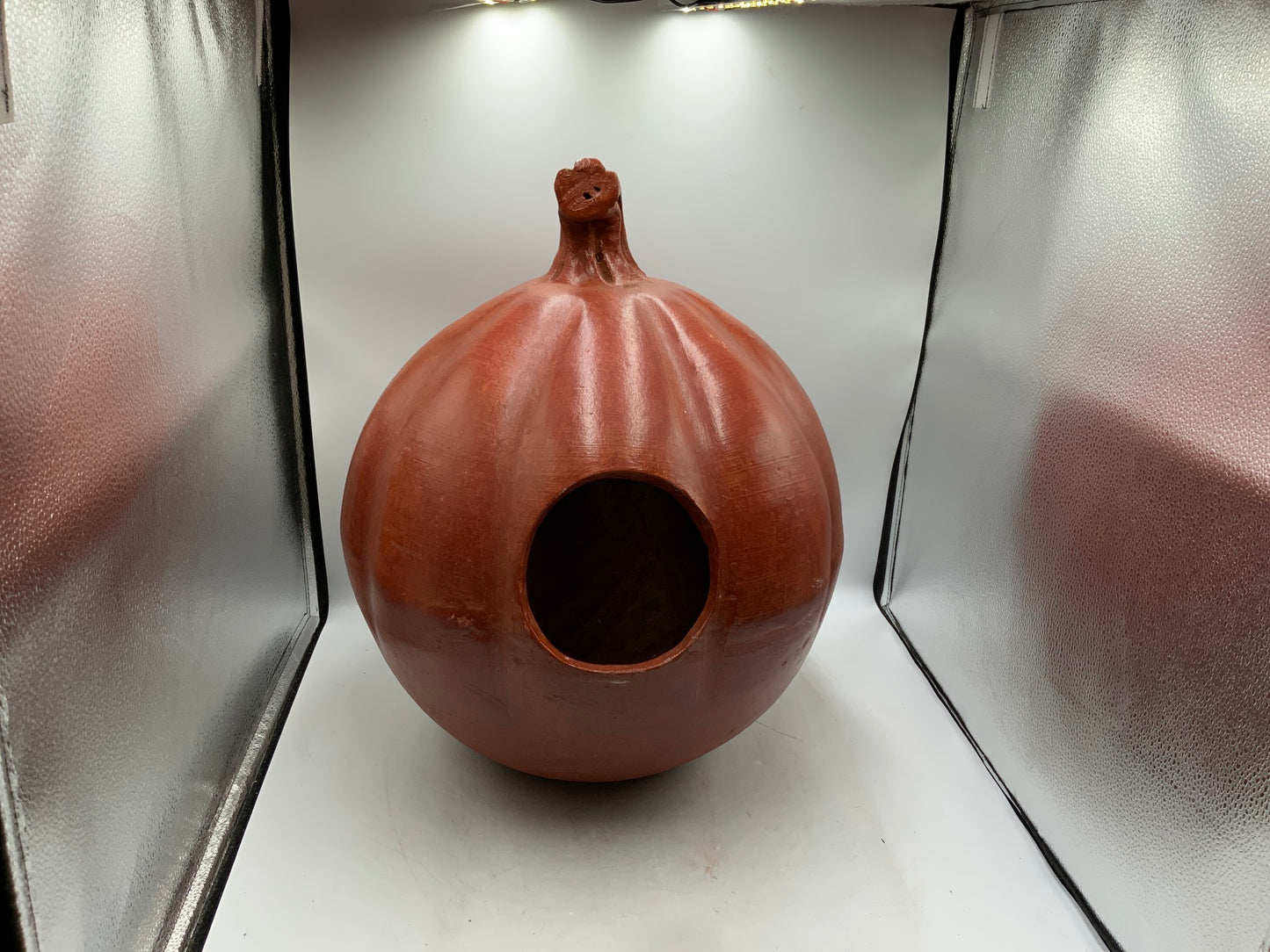 Lg Terracotta Pumpkin
