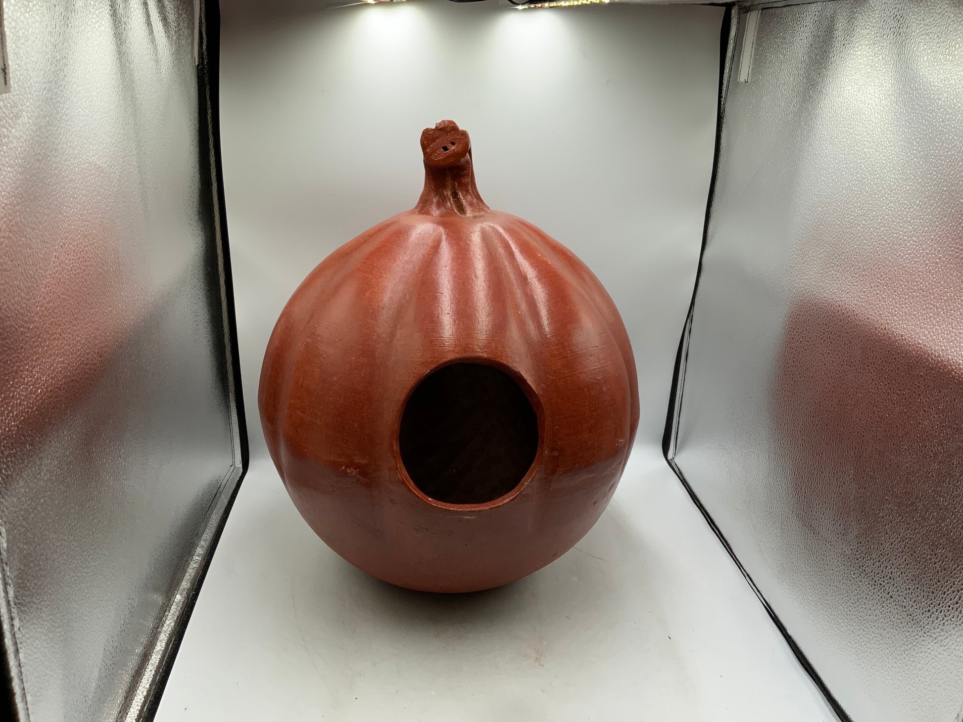 Lg Terracotta Pumpkin