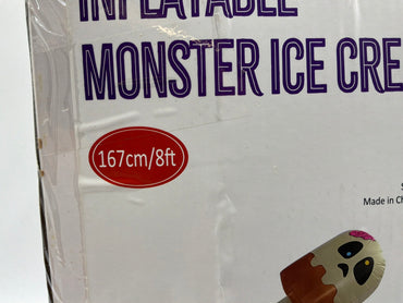 Inflatable Monster Ice Cream Car