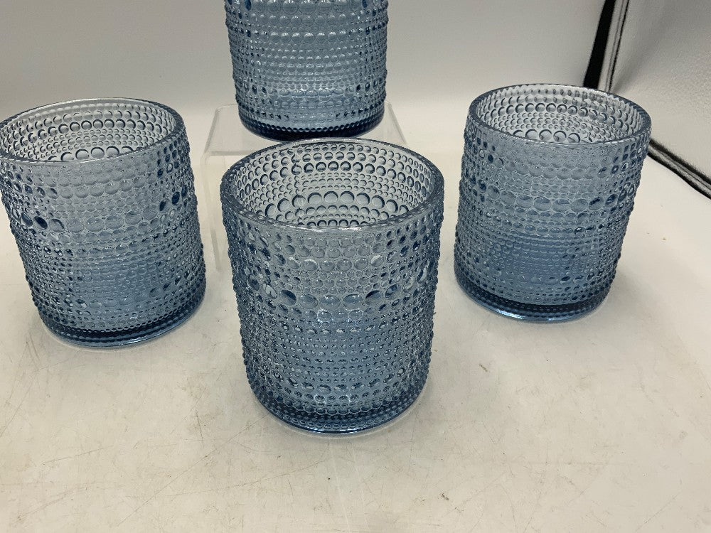 Pottery Barn Juniper Sm Glasses Set of 4