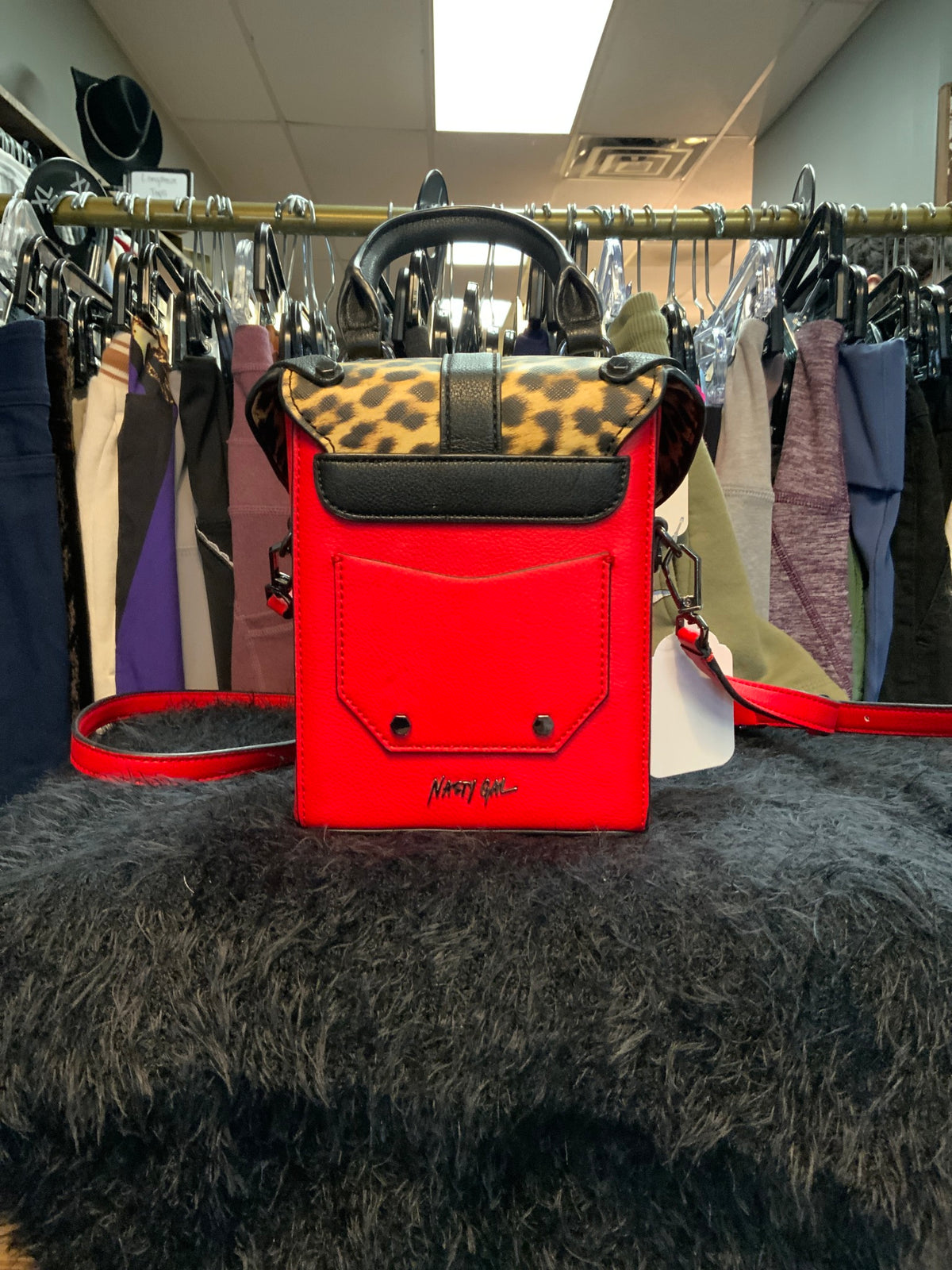 Nasty Gal Red Crossbody