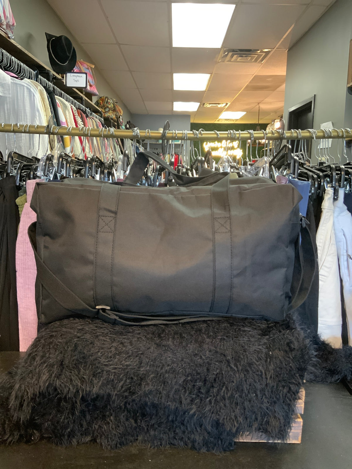 NWT Black Overnight Bag