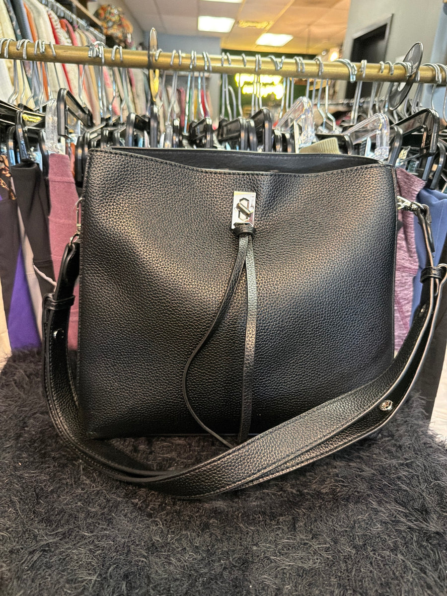Black Handbag w/ Rivets