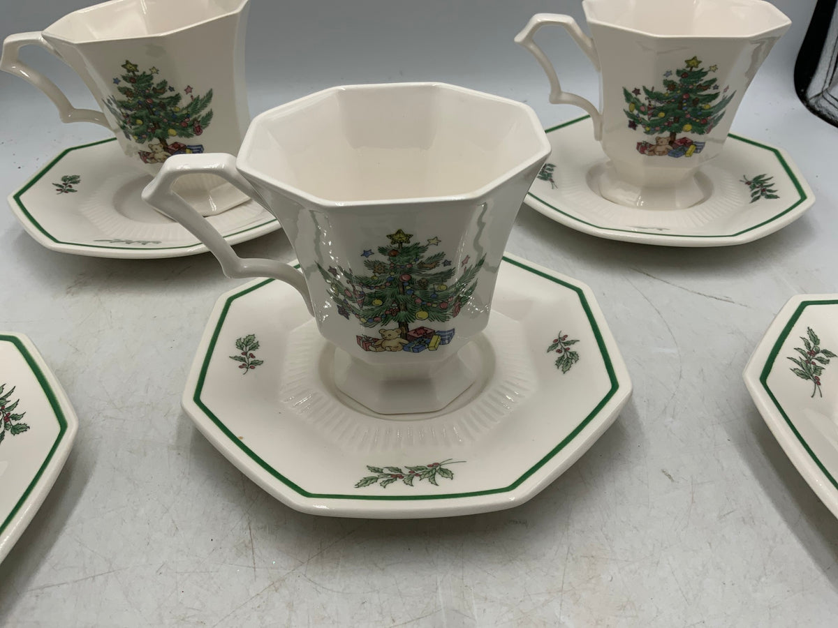 Nikko Cups & Saucers - Set of 5