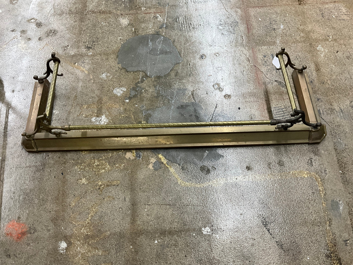 Brass Fireplace Fender