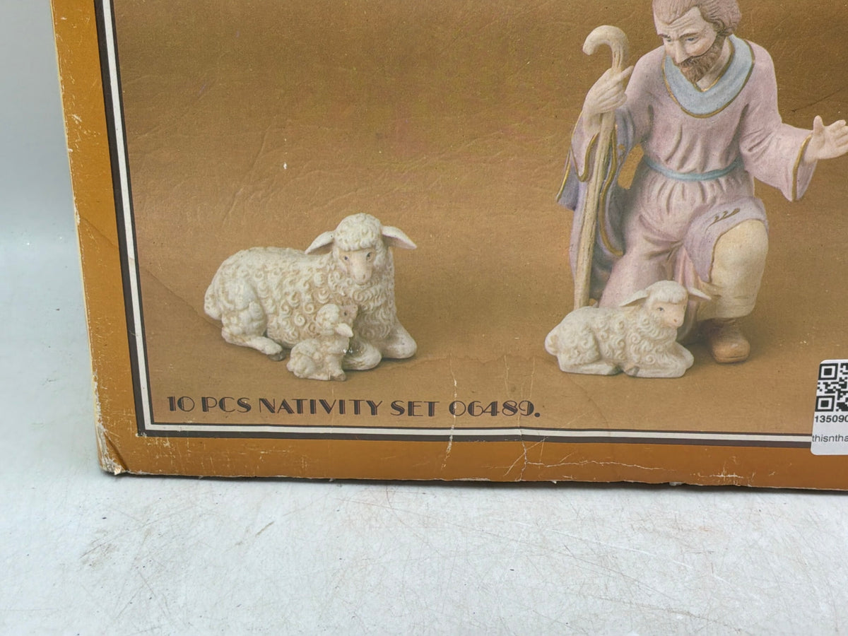 Lefton 10 pc Nativity Set