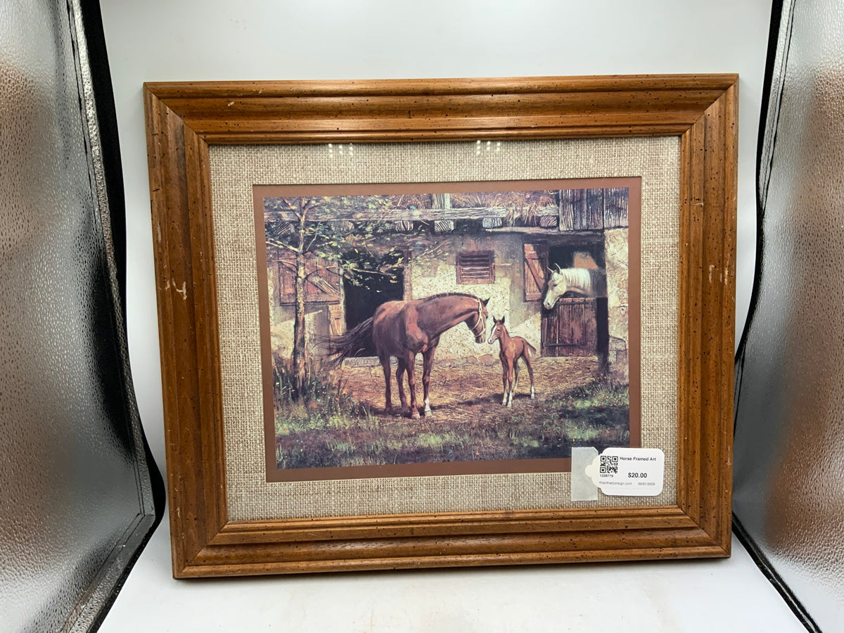Horse Framed Art