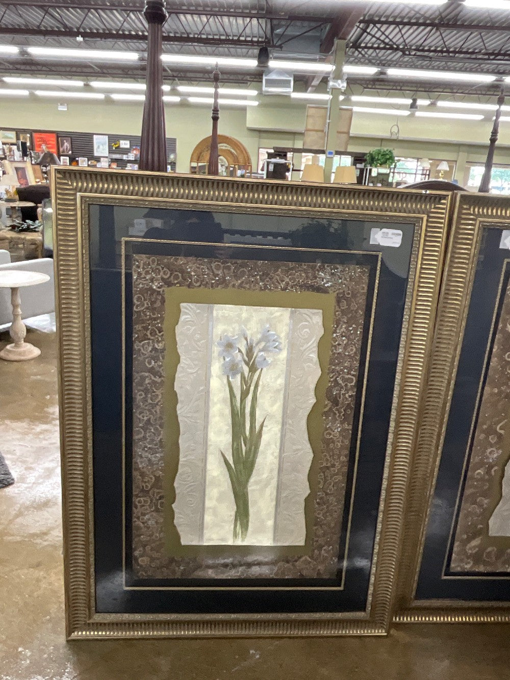 XL Floral Artwork