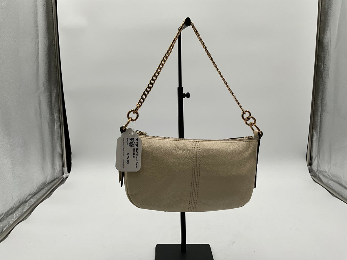 NWT Fossil Bone Handbag