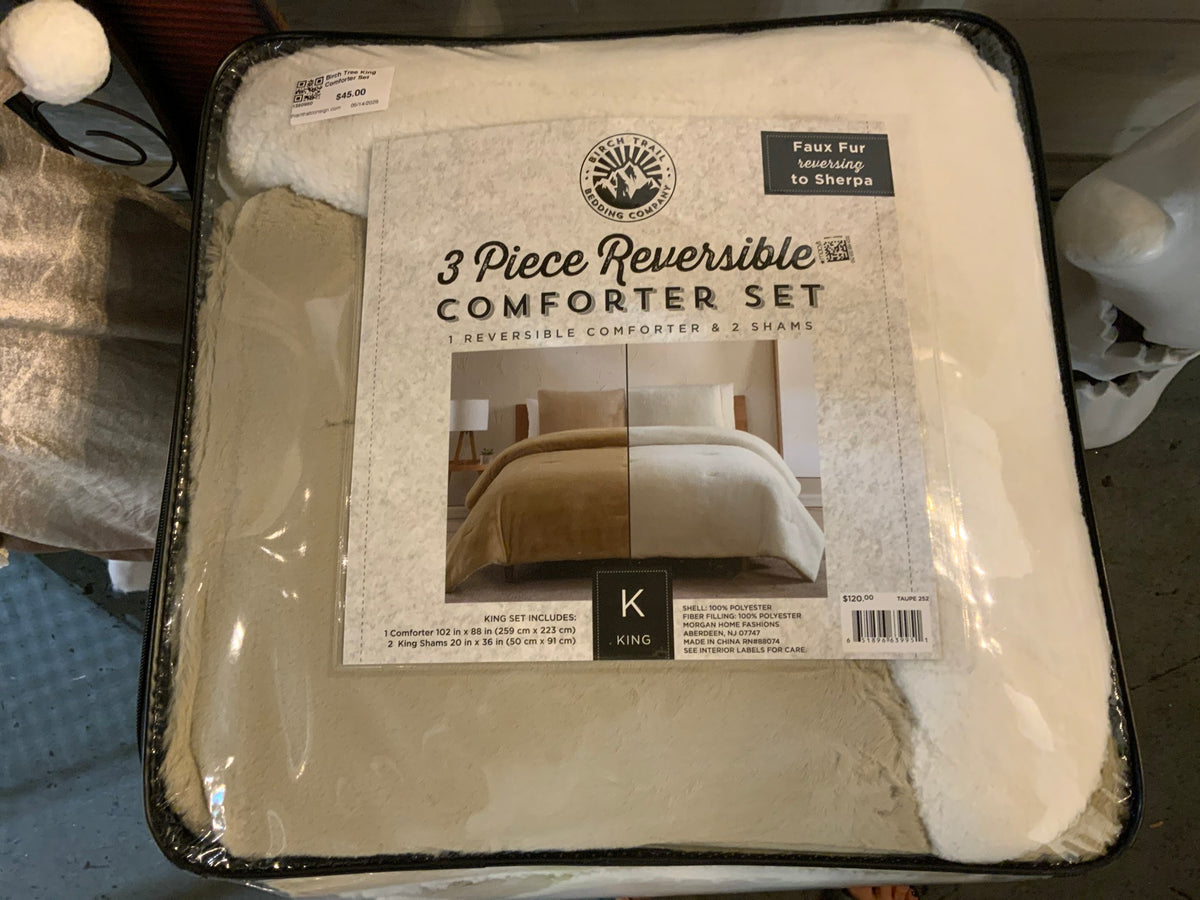 Birch Tree King Comforter Set