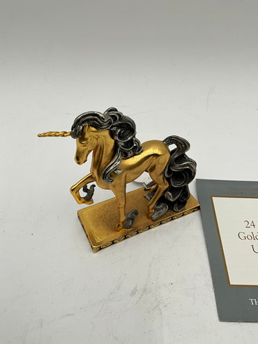 Franklin Mint Gold Unicorn