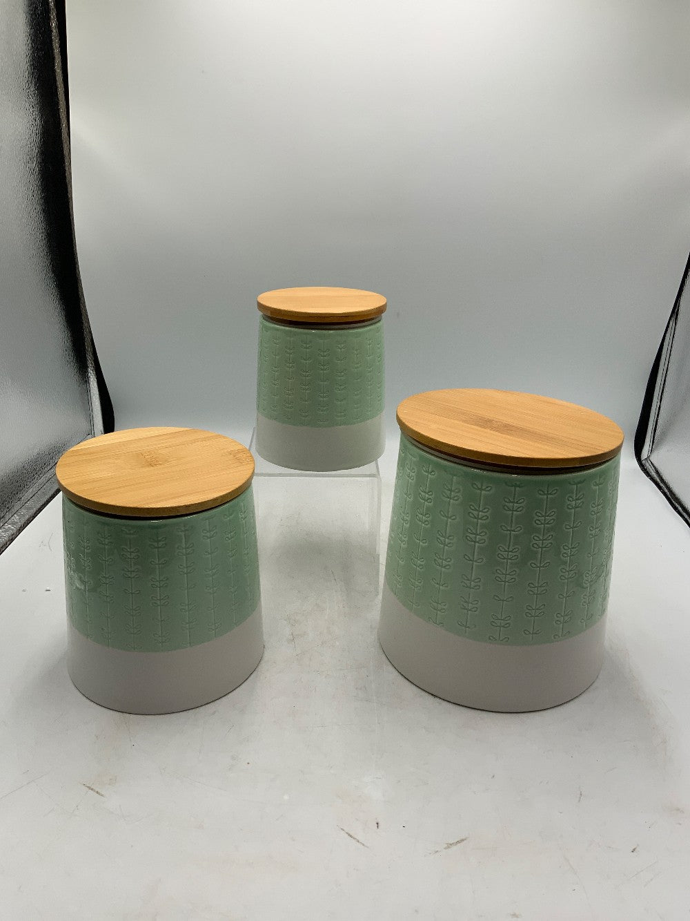 Natural Elements Canisters -  Set of 3